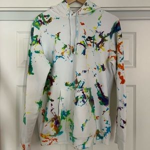 Tie-dyed Nike Hoodie